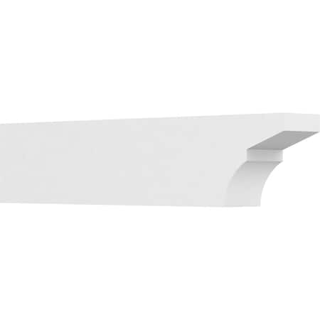 Ekena Millwork Standard Monterey Architectural Grade PVC Rafter Tail, 5"W X 8"H X 36"L RFTP05X08X36MON